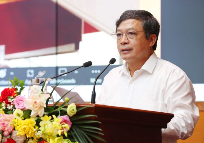 Thứ trưởng Bộ VHTTDL Đoàn Văn Việt phát biểu khai mạc hội nghị